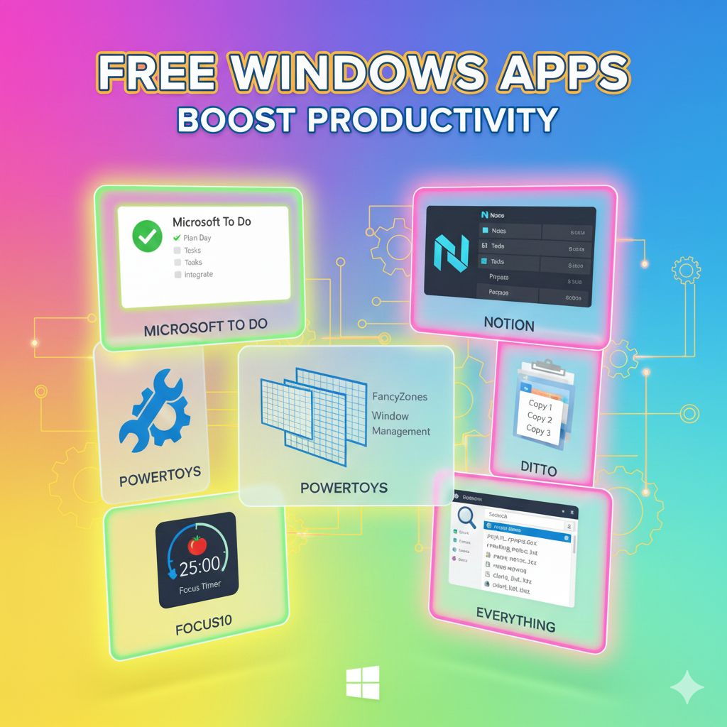 free windows productivity apps