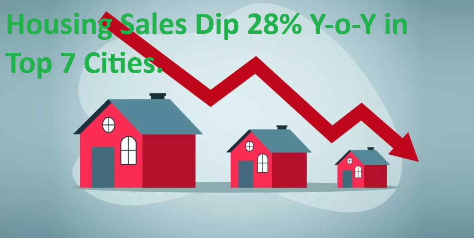 housing sale dip property prices increase