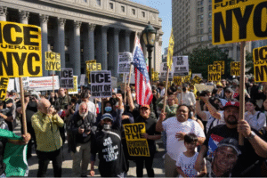 As California officials move to block the deployment of federal troops, the White House warns of heavy force to come.