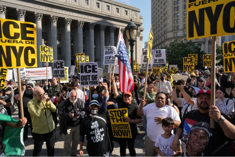 America On Boil Trump ICE revolt